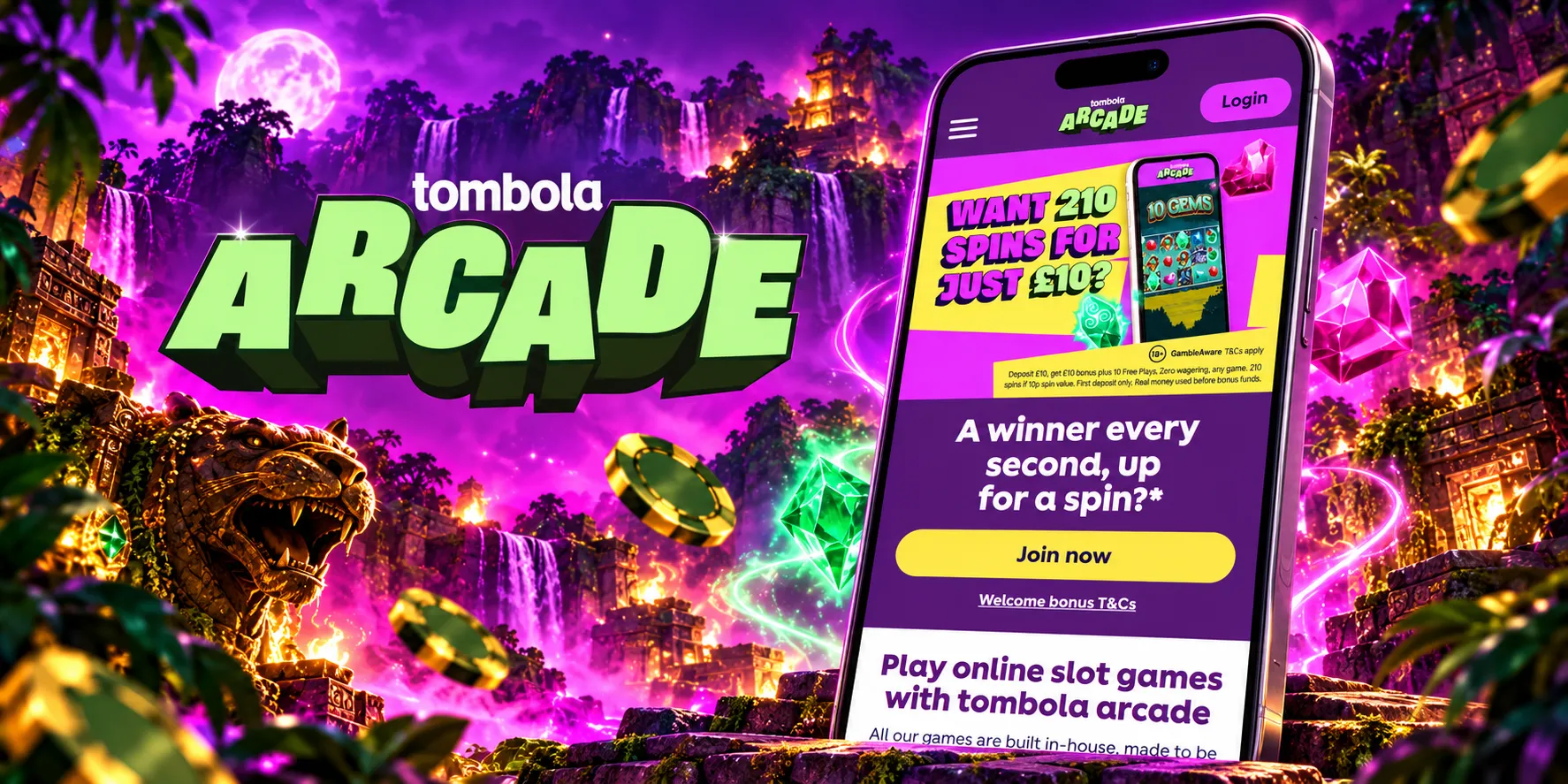Tombola Casino App Screenshot
